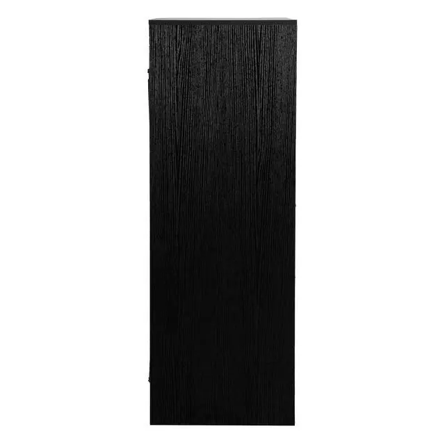 Alt view image 7 of 7 - 5-Drawer Dresser with Large Fabric Drawers, Black