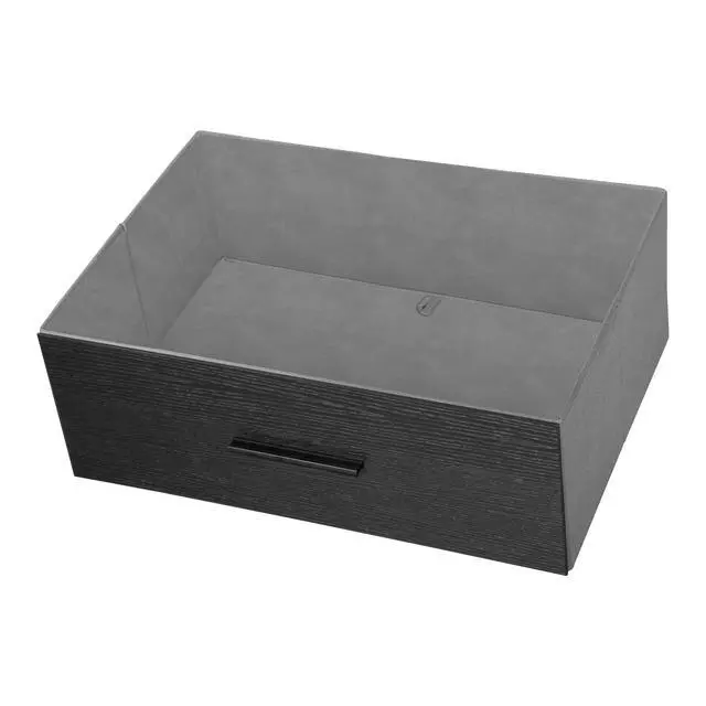 Alt view image 6 of 7 - 8-Drawer Dresser with Large Fabric Drawers, Black