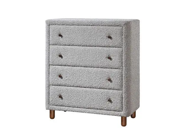 Alt view image 2 of 6 - Cleo Gray Boucle Chest