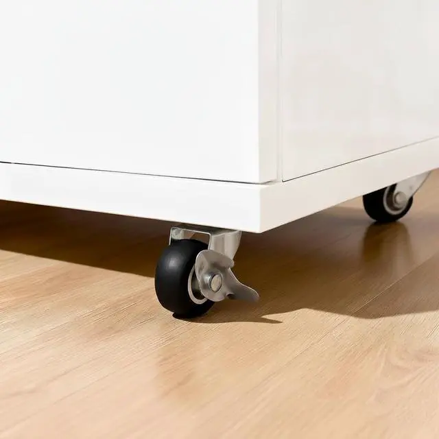 Alt view image 5 of 6 - Rolling 5 Drawer Dresser