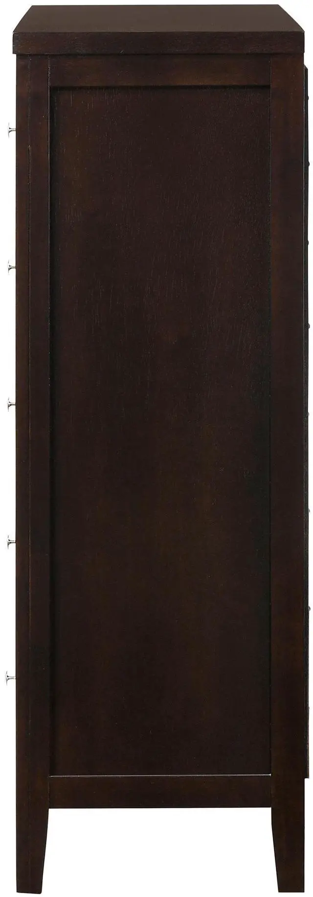 Alt view image 6 of 7 - Payton Warm Brown 5-Drawer Chest