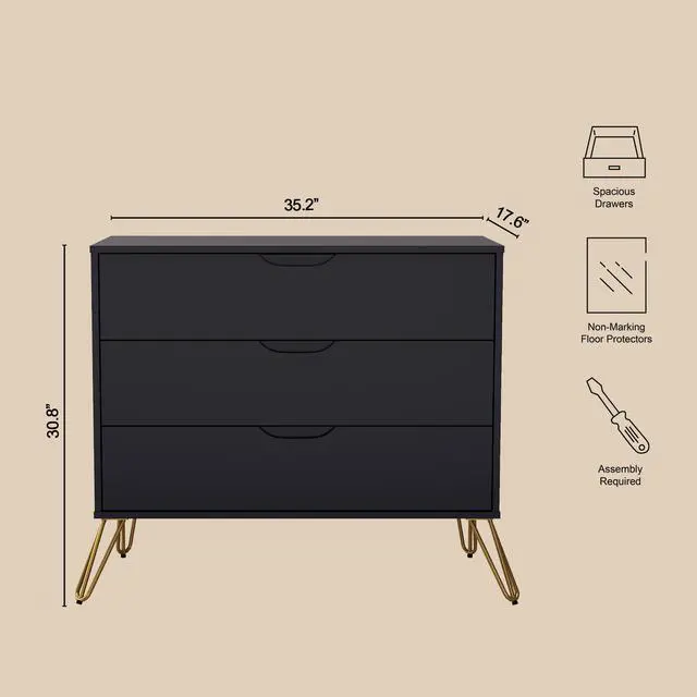 Alt view image 4 of 7 - Dresser in Black