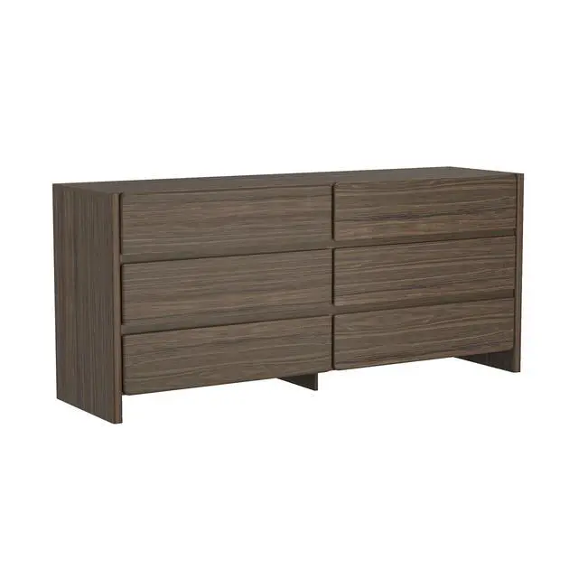 Alt view image 6 of 7 - Dresser in Walnut Brown