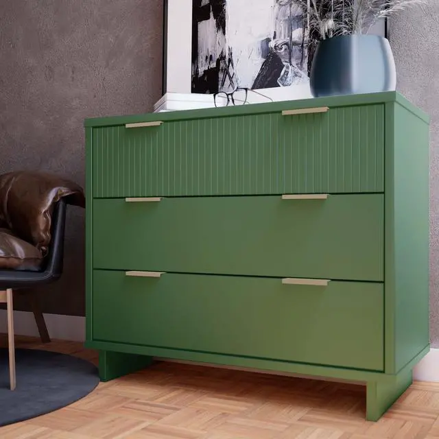 Alt view image 2 of 7 - Dresser in Sage Green
