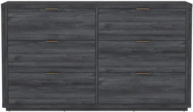 Main image of Dresser in Charcoal Gray