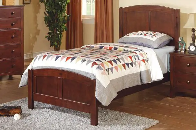 Alt view image 5 of 6 - Contemporary Dark Oak Finish 1Pc Chest Of Drawers Plywood Pine Veneer Bedroom Furniture 5 Drawers Tall Chest