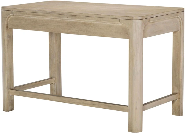 Alt view image 7 of 7 - Flores Weathered Mango 2-drawer Makeup Vanity Table