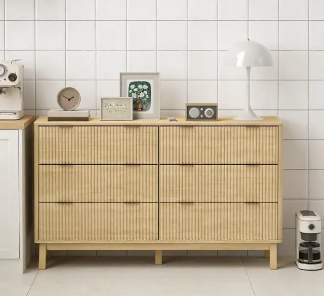 Main image of Closet Dresser,6 Drawer Double Dresser For Bedroom