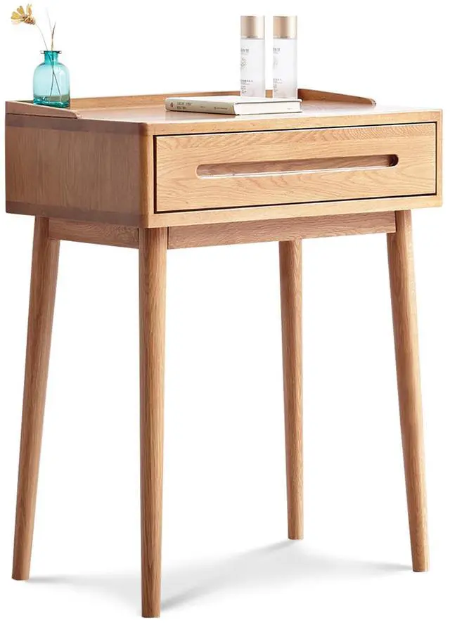 Main image of Dresser Bistro Table dresser 100% solid table table desk top table dresser compact dresser accessories storage width 60cm storage drawer natural wood natural