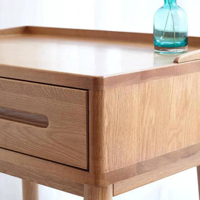 Alt view image 5 of 7 - Dresser Bistro Table dresser 100% solid table table desk top table dresser compact dresser accessories storage width 60cm storage drawer natural wood natural