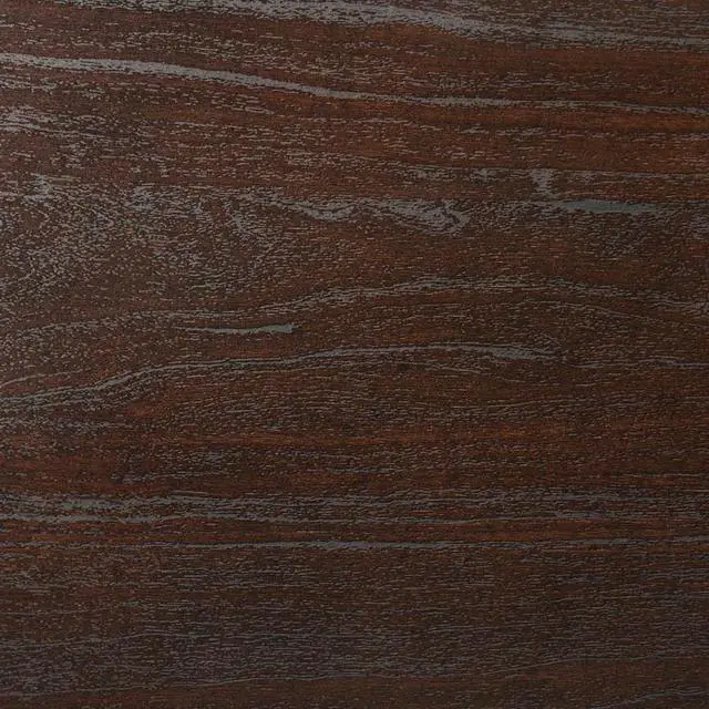 Alt view image 7 of 7 - Mdf Nightstand With 2 Drawers In Dark Cocoa Finish