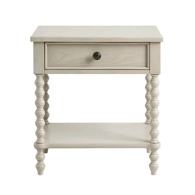 Alt view image 4 of 7 - Nightstand Antique Cream See Below