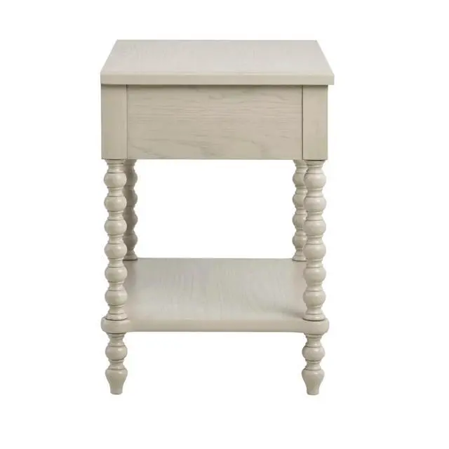 Alt view image 6 of 7 - Nightstand Antique Cream See Below