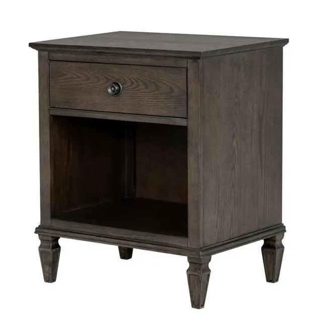 Alt view image 6 of 7 - Nightstand Antique Brown