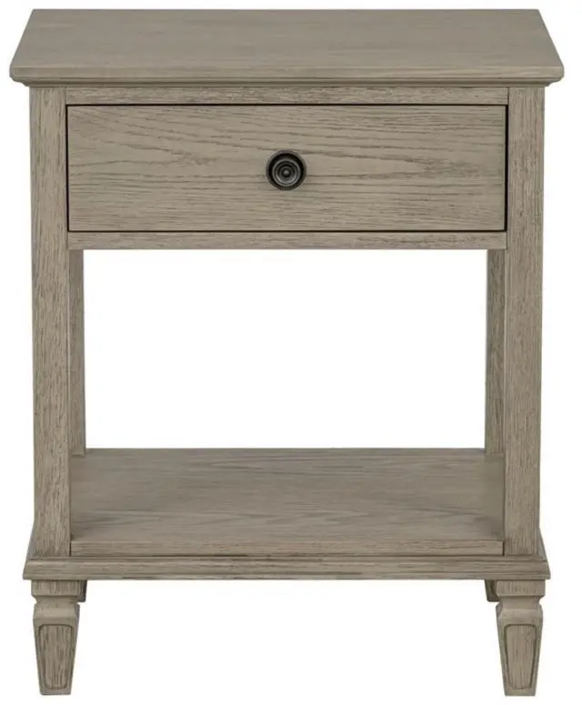 Main image of Bedside Table Reclaimed Grey