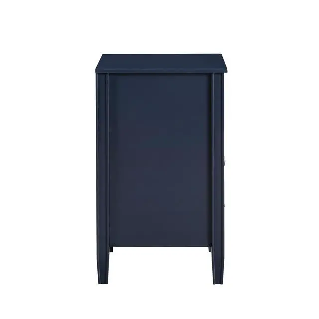 Alt view image 4 of 7 - Winston 2-Drawer Storage Nightstand - Midnight Blue