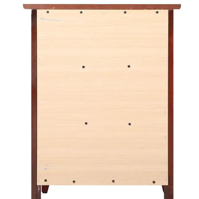 Alt view image 5 of 5 - Transitional Cherry Nightstand For Bedrooms