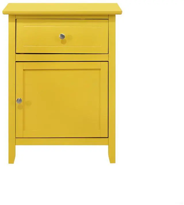 Main image of Vibrant Yellow Casual Nightstand