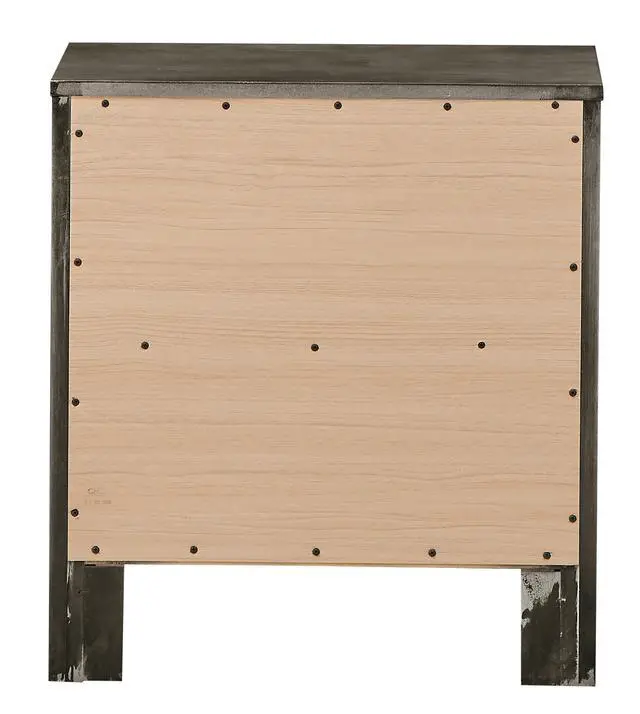 Alt view image 4 of 6 - Chic Gray Transitional Nightstand