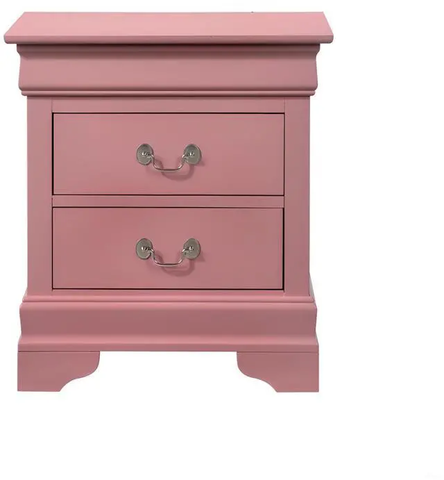 Main image of Charming Pink Traditional Nightstand
