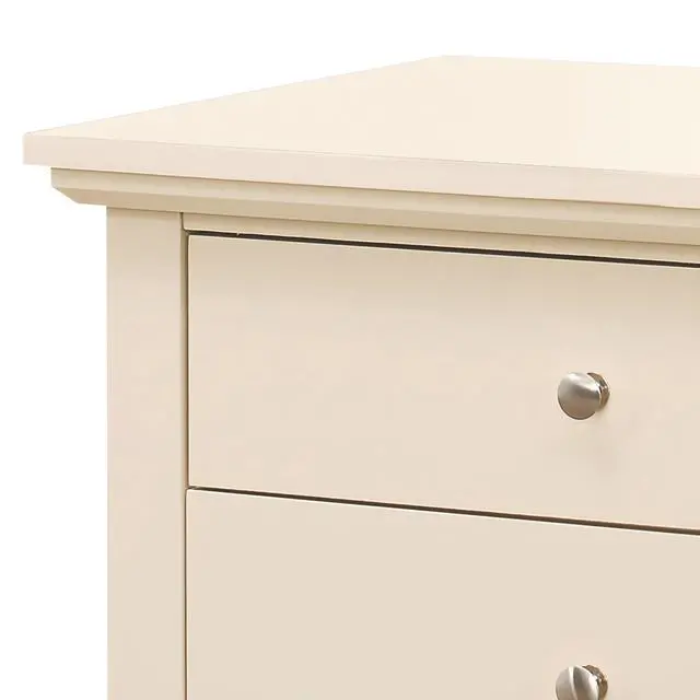 Alt view image 5 of 5 - Charming Casual Nightstand In Beige