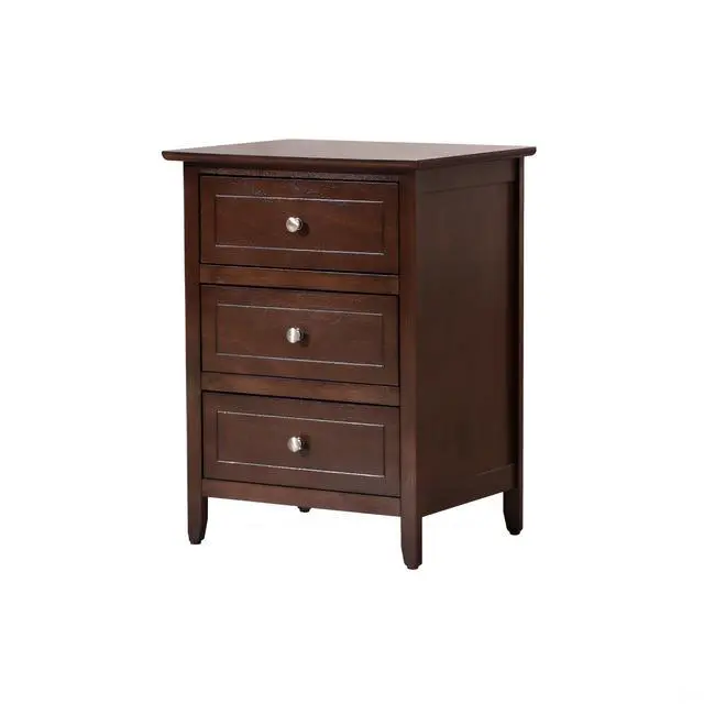 Alt view image 6 of 6 - Charming Cappuccino Nightstand For Any Room