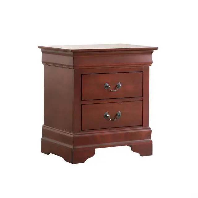 Alt view image 6 of 6 - Elegant Traditional Cherry Nightstand