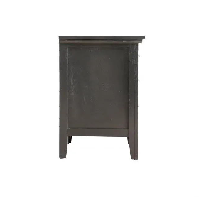 Alt view image 6 of 6 - Chic Black Casual Nightstand For Bedrooms