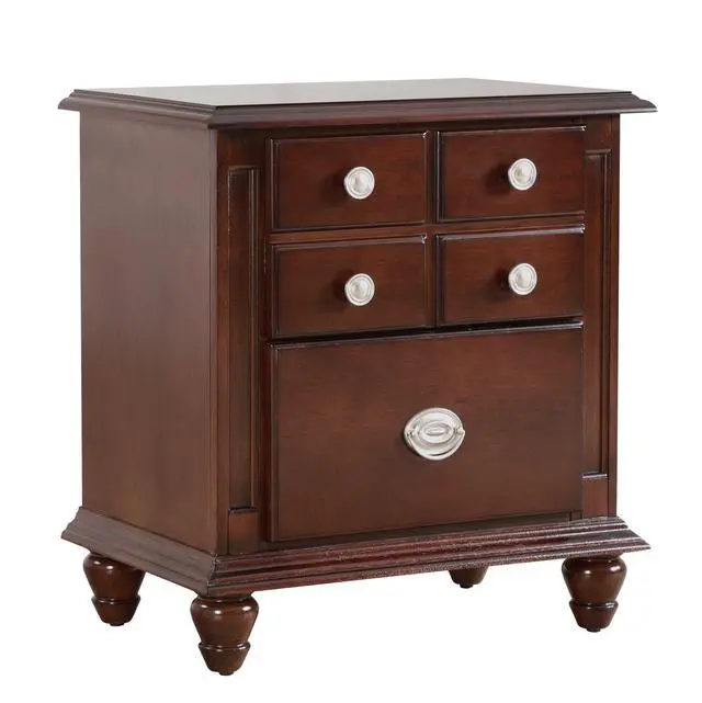 Alt view image 2 of 7 - Summit G5950-N Night Stand , Cappuccino