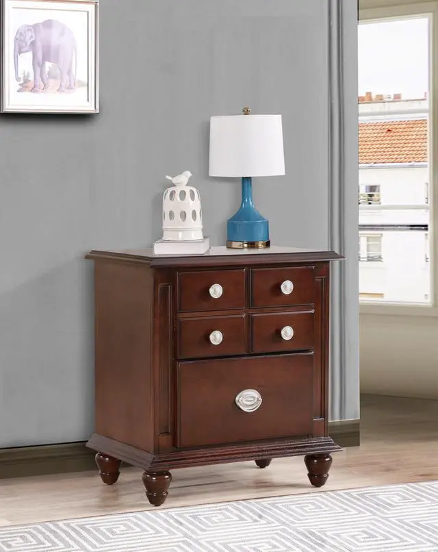 Main image of Summit G5950-N Night Stand , Cappuccino