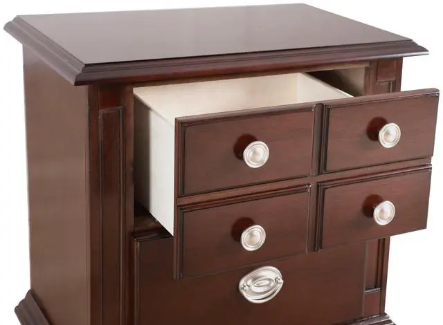 Alt view image 3 of 7 - Summit G5950-N Night Stand , Cappuccino