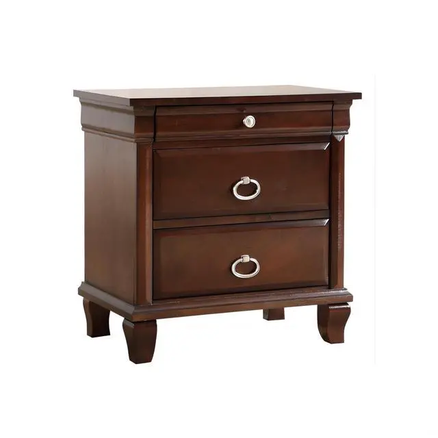 Alt view image 7 of 7 - Triton G9000-N Nightstand , Cappuccino