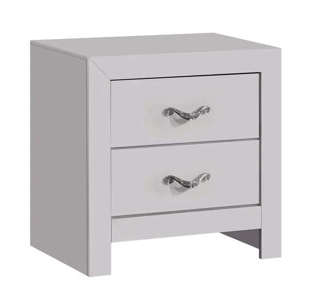 Alt view image 2 of 6 - Moreland Nightstand , Sparkling White