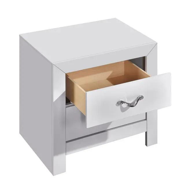 Alt view image 4 of 6 - Moreland Nightstand , Sparkling White