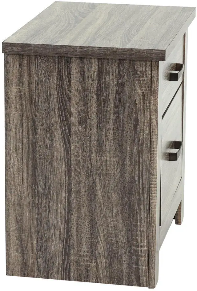 Alt view image 2 of 7 - Nightstand In Gray Oak
