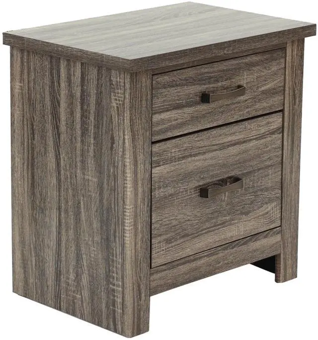 Alt view image 4 of 7 - Nightstand In Gray Oak