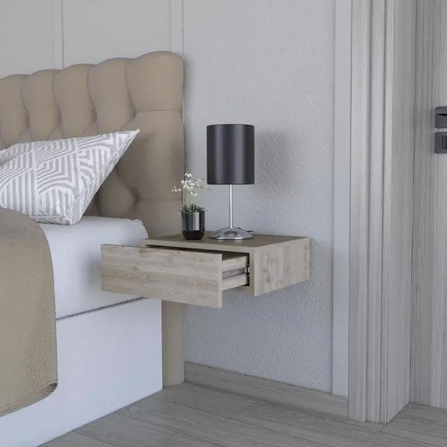 Alt view image 2 of 7 - Nightstand Isola, Bedroom, Light Gray