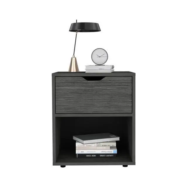 Alt view image 5 of 7 - Nightstand Altheimer, Bedroom, Light Gray