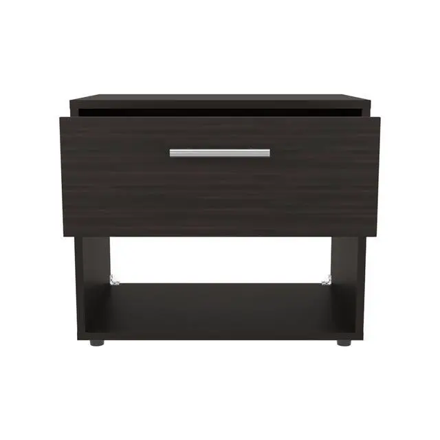 Alt view image 7 of 7 - Nightstand, 1 Drawer, 1 Shelf, 4 Legs