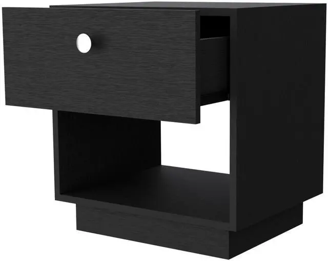 Alt view image 6 of 6 - Sumter 1 Drawer Nightstand, Storage Shelf