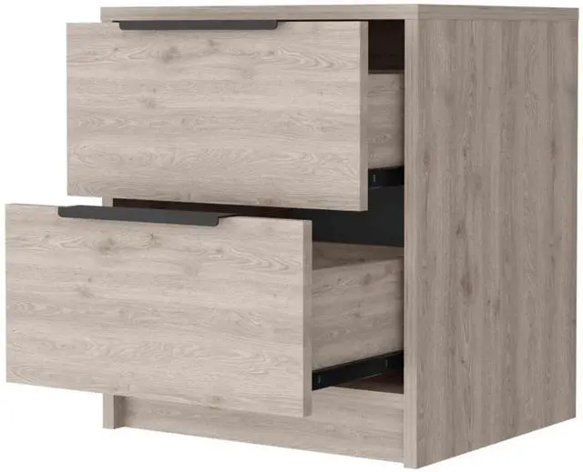 Alt view image 6 of 7 - Washington Nightstand, Two Large Drawers