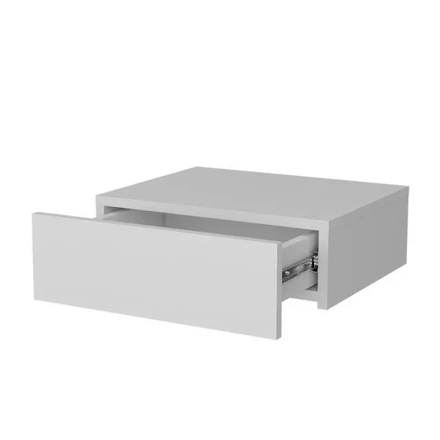 Alt view image 7 of 7 - Vienna Floating Nightstand, Sleek Wall-Mounted Design With Spacious Drawer Storage