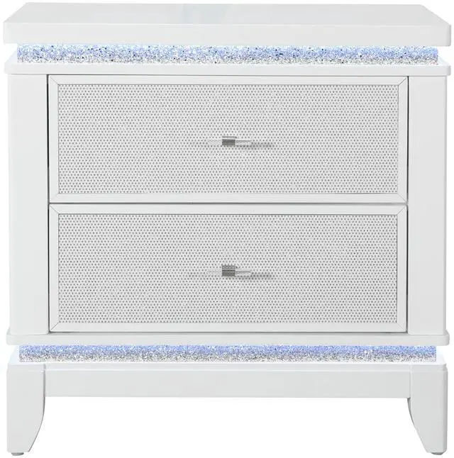 Main image of ADALID WHITE NIGHTSTAND