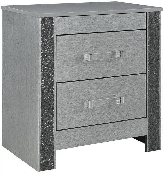 Main image of Lorenzo Silver Nightstand