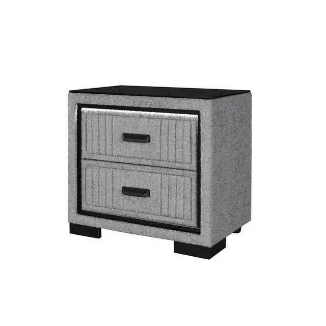 Alt view image 4 of 5 - Isaiah Gray Nightstand