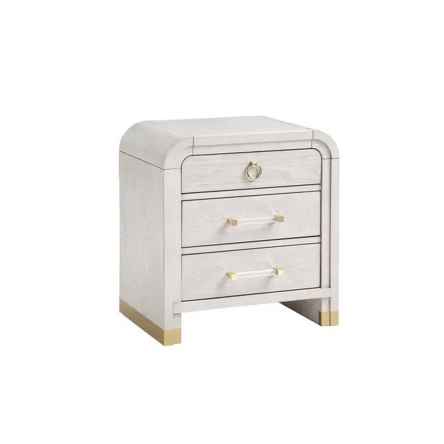 Alt view image 4 of 5 - Malco Oak Nightstand