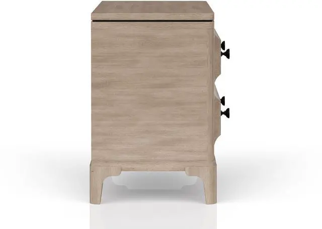 Alt view image 4 of 7 - 2 Drawer Nightstand With Sand Finish