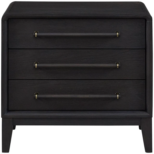 Main image of 3 Drawer Nightstand With Usb