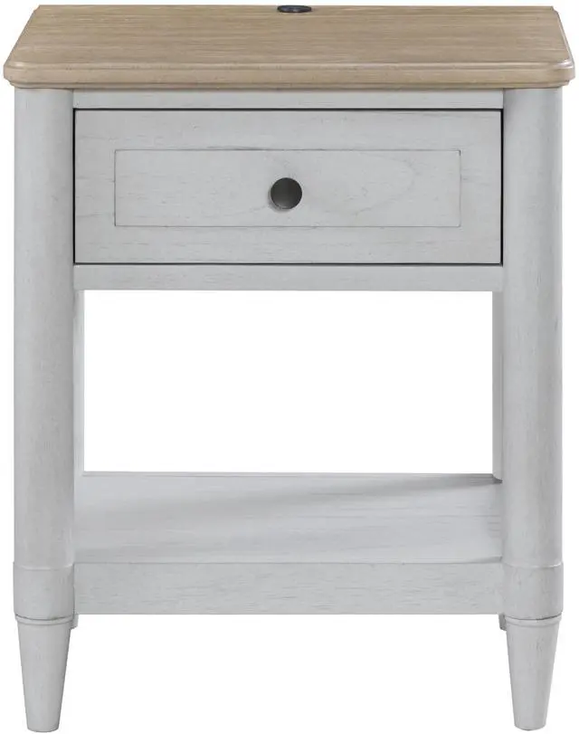 Main image of Small Teen Nightstand - Cement And Sand