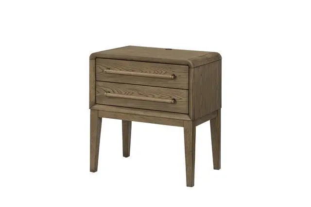 Alt view image 3 of 4 - Small Nightstand - Latte